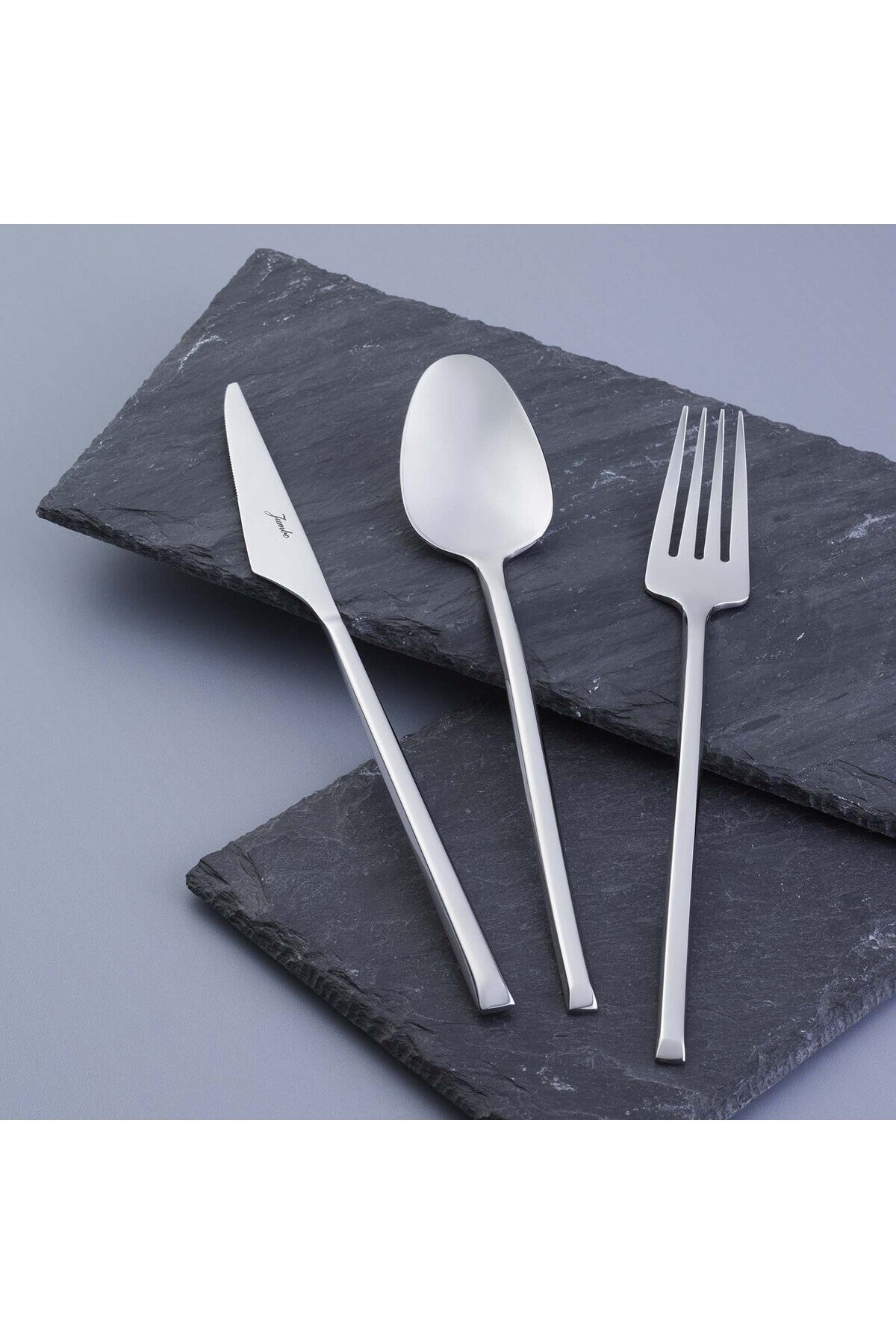 Jumbo 5500 12 Place Setting 84 Piece Flatware Set - MALLTURK