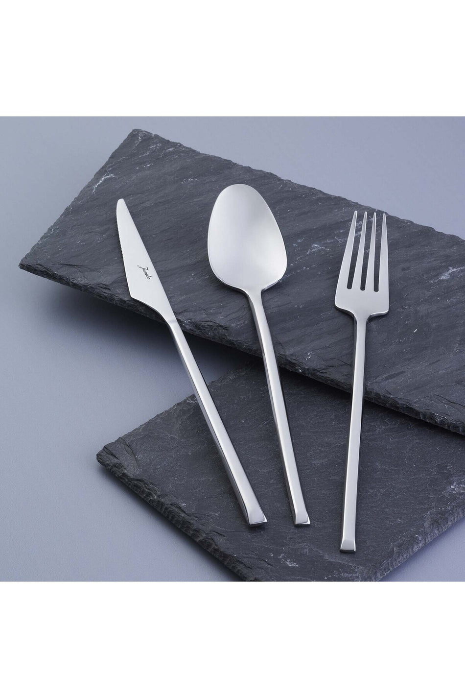 Jumbo 5500 12 Place Setting 84 Piece Flatware Set - MALLTURK