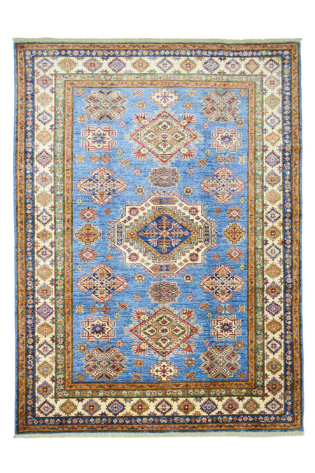 KilimCo. Afghan Sultani Hand-Woven Blue Color Rug 170x243 cm (4.13 m2)