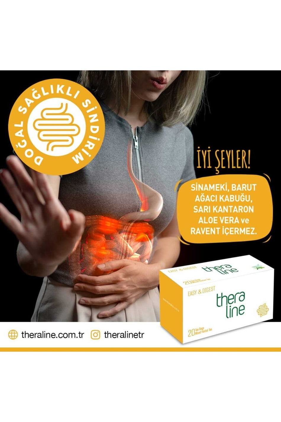 Theraline Easy & Digest Tee