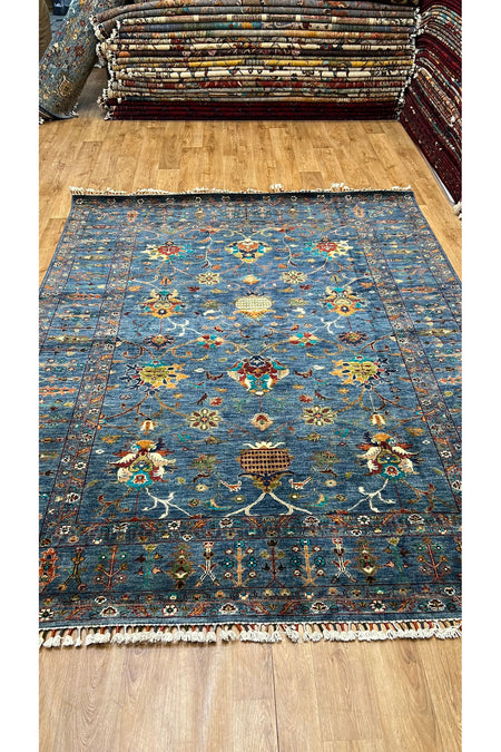 Turkmen Rug Hand-Woven Afghan Rug