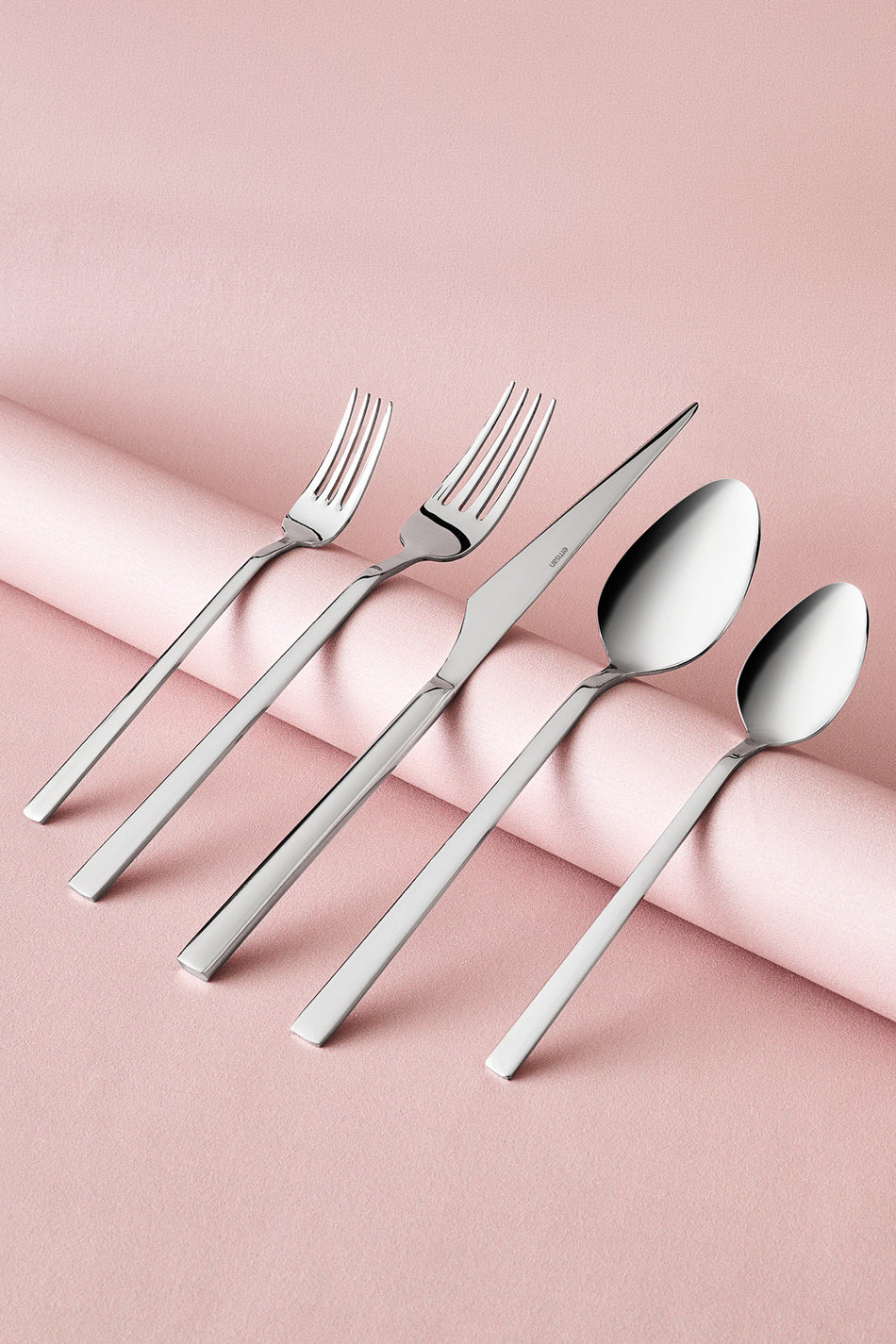 Emsan paradiso platin 12 Place Setting 60 Piece Flatware Set Boxed - MALLTURK