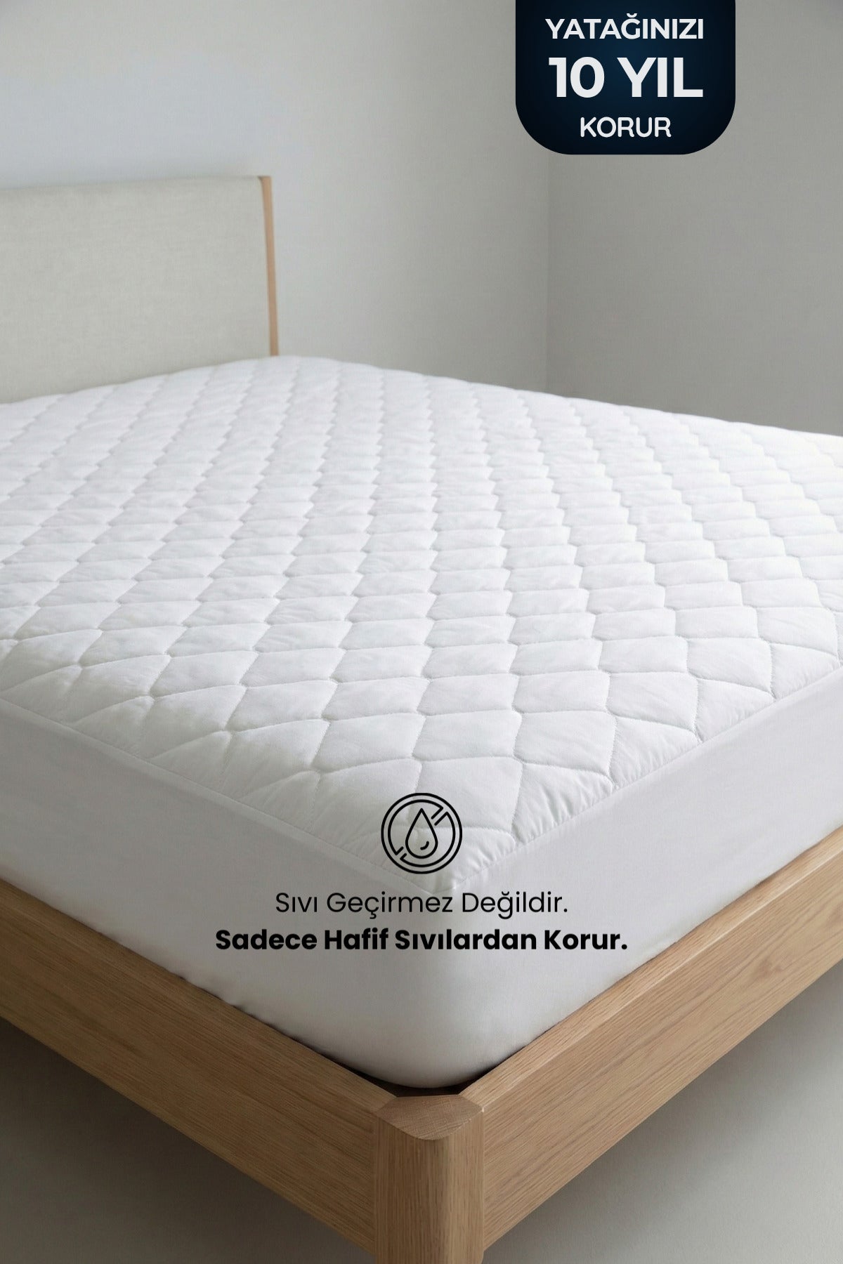 Nart Home Cotton Quilted Fitted Mattress Protector - MALLTURK
