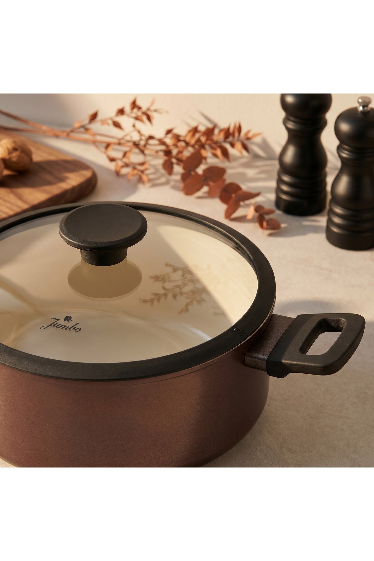 Jumbo Toledo Swiss Crystal Induction Compatible Cookware Set 7 Piece