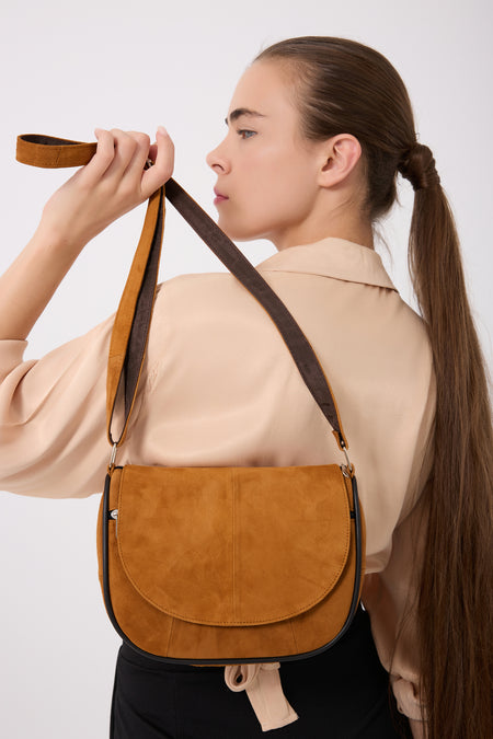 Fubileather Genuine Leather Medium Everyday Women's Shoulder Bag