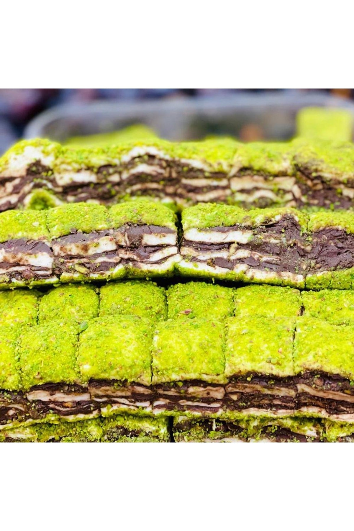 OLGUN kuruyemis Extra Pistachio Chocolate katmer 250 g - MALLTURK