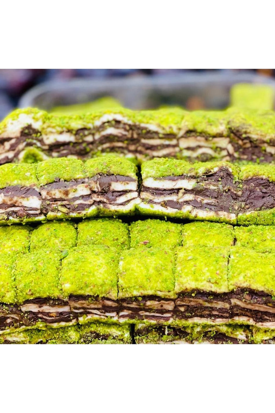 OLGUN kuruyemis Extra Pistachio Chocolate katmer 250 g - MALLTURK