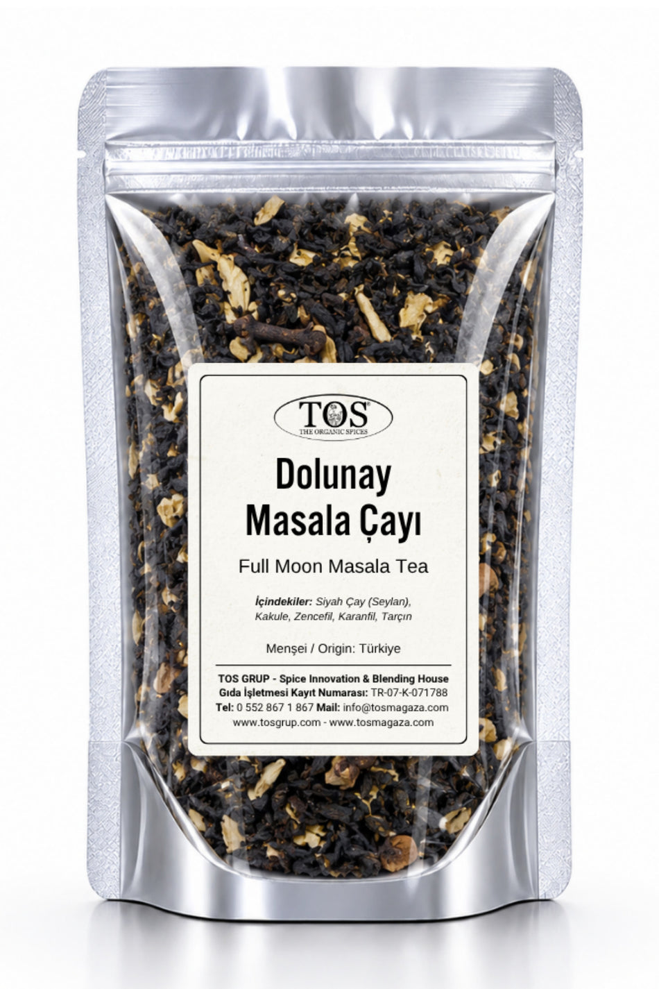 TOS The Organic Spices Full Moon Masala Tea 40 gr (1st Quality)