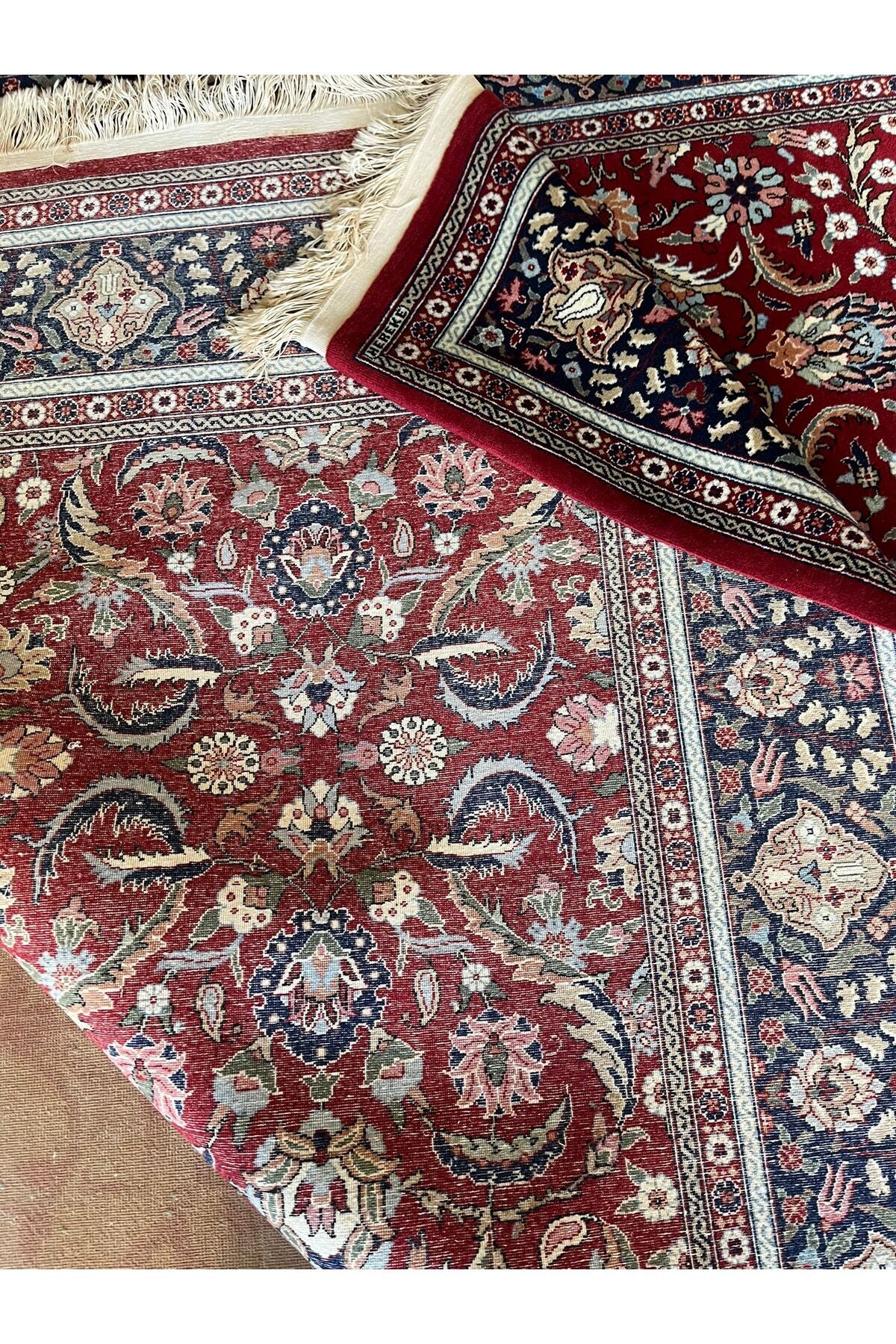 RD RAMAZAN DAG Hand Rug Art Hand-Woven Hereke Rug Signed Premium Quality 300x200 - MALLTURK