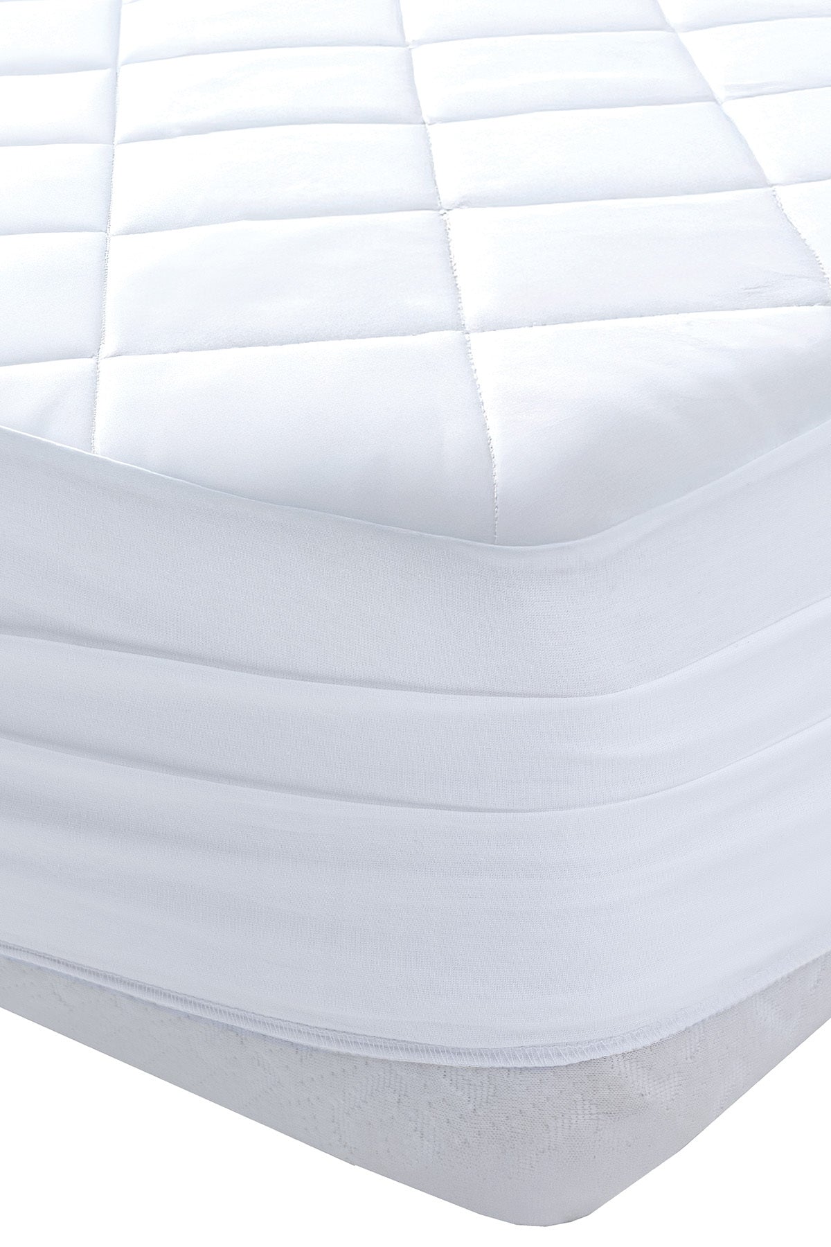 Yatas Perle Cotton Fitted Mattress Protector - MALLTURK
