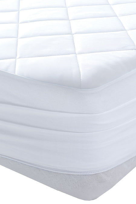 Yatas Perle Cotton Fitted Mattress Protector - MALLTURK