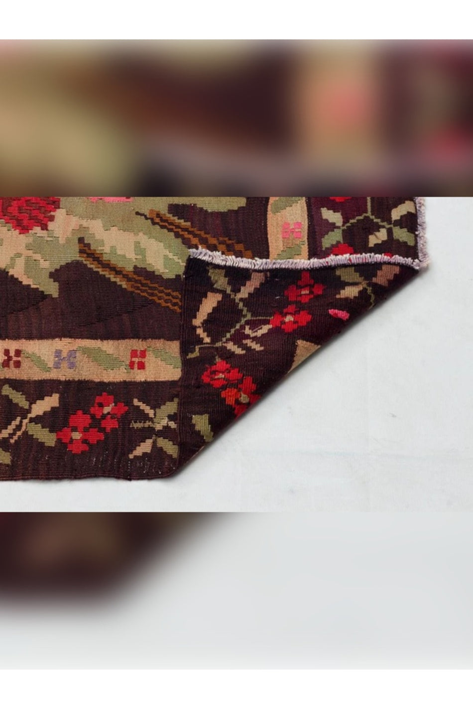 Apex Carpet Karabakh Handwoven Natural Kilim 33583 193 x 370 cm - MALLTURK