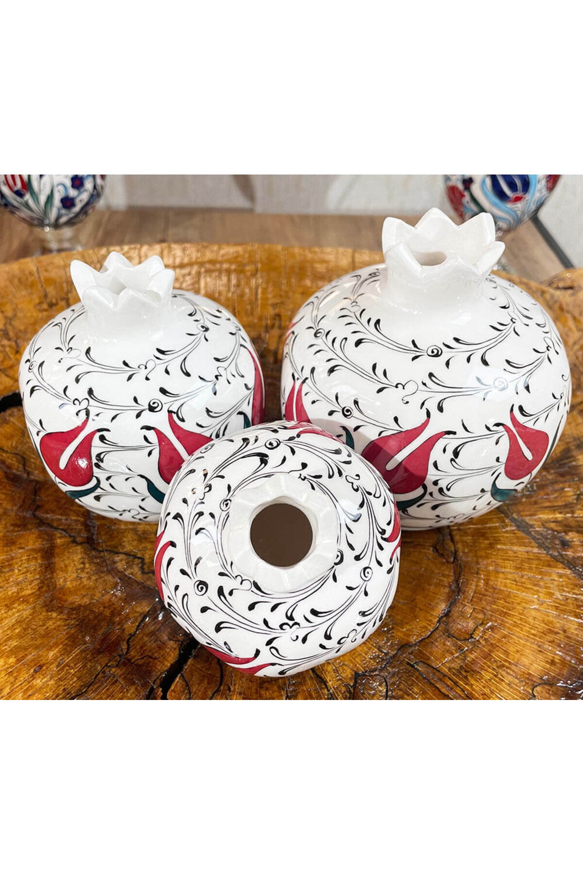 Cini Evi Double Tulip Pomegranate Set - MALLTURK