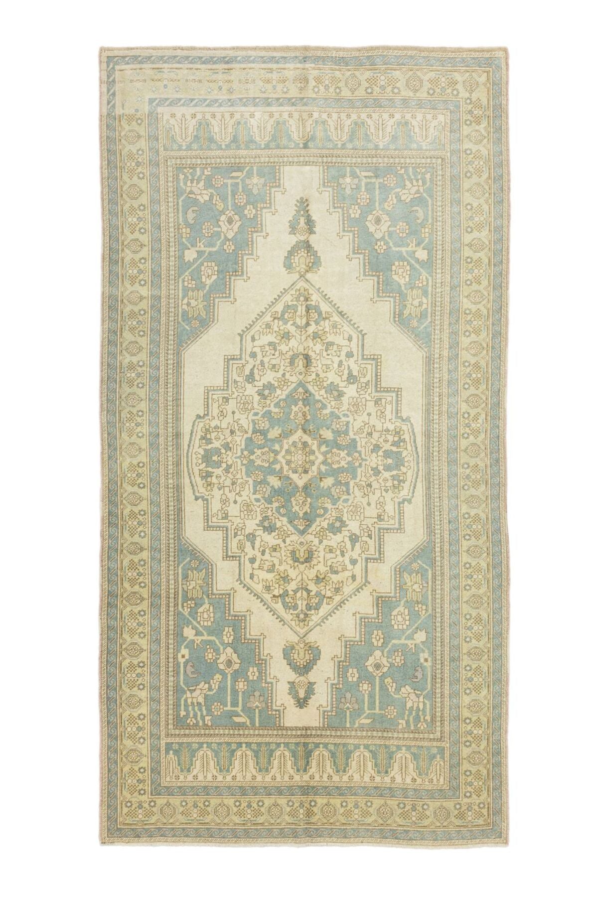 Soho Antiq Rafsan Hand-Woven Taspinar Rug 190x371 cm - MALLTURK
