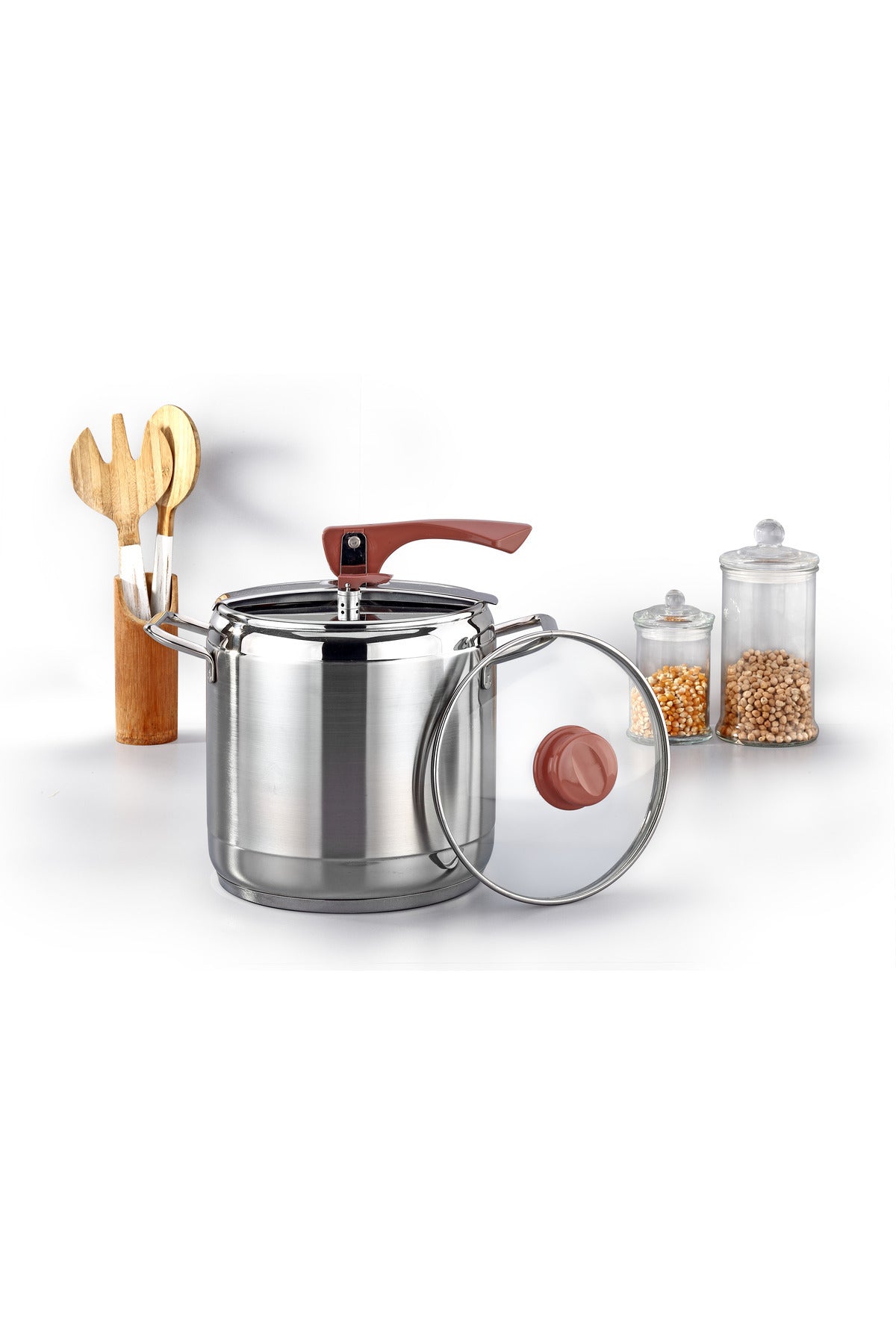 Bonera Vita 8lt Stainless Steel Pressure Cooker - MALLTURK