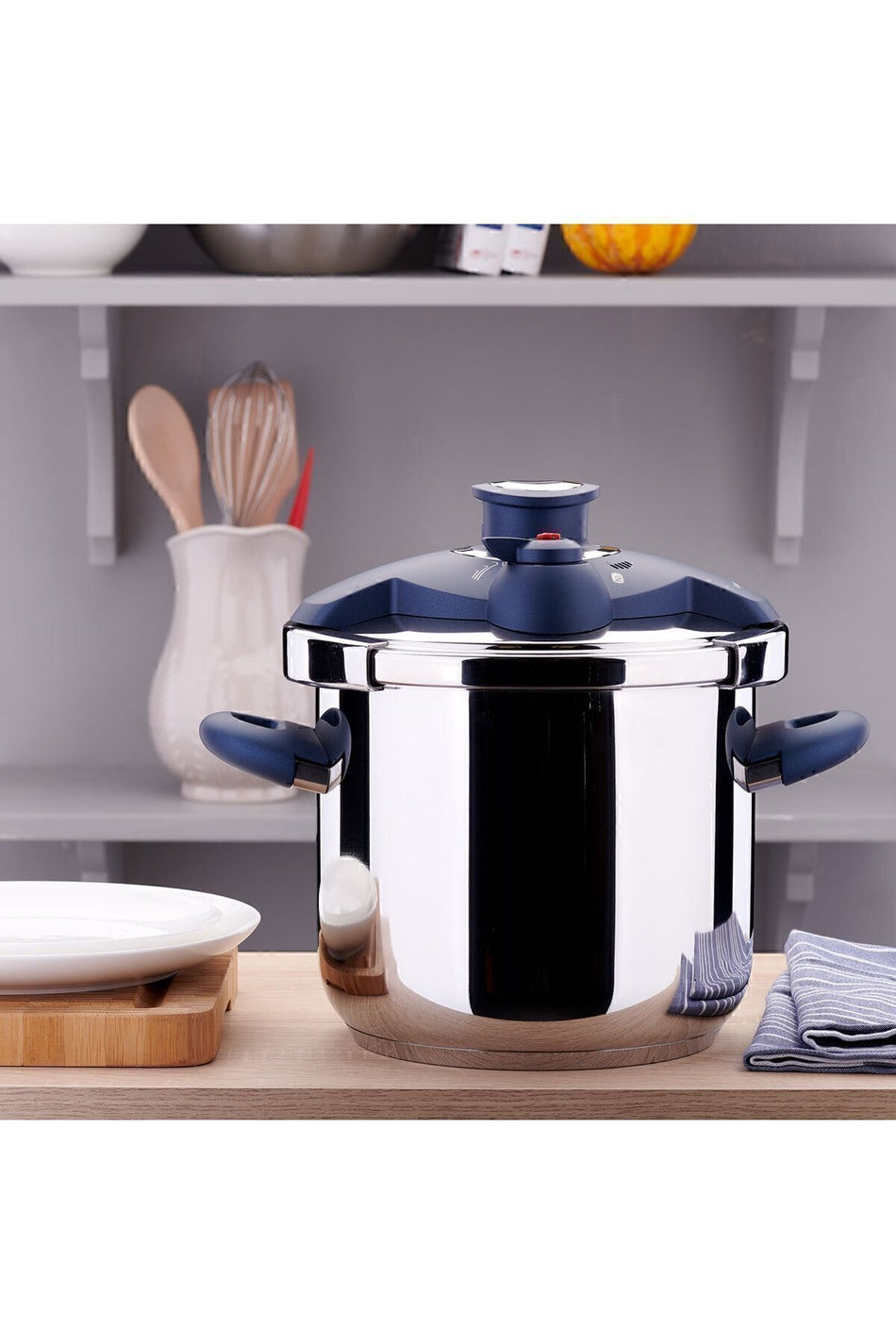 KORKMAZ Bella Azura Pressure Cooker 7.0 Lt -Original - MALLTURK