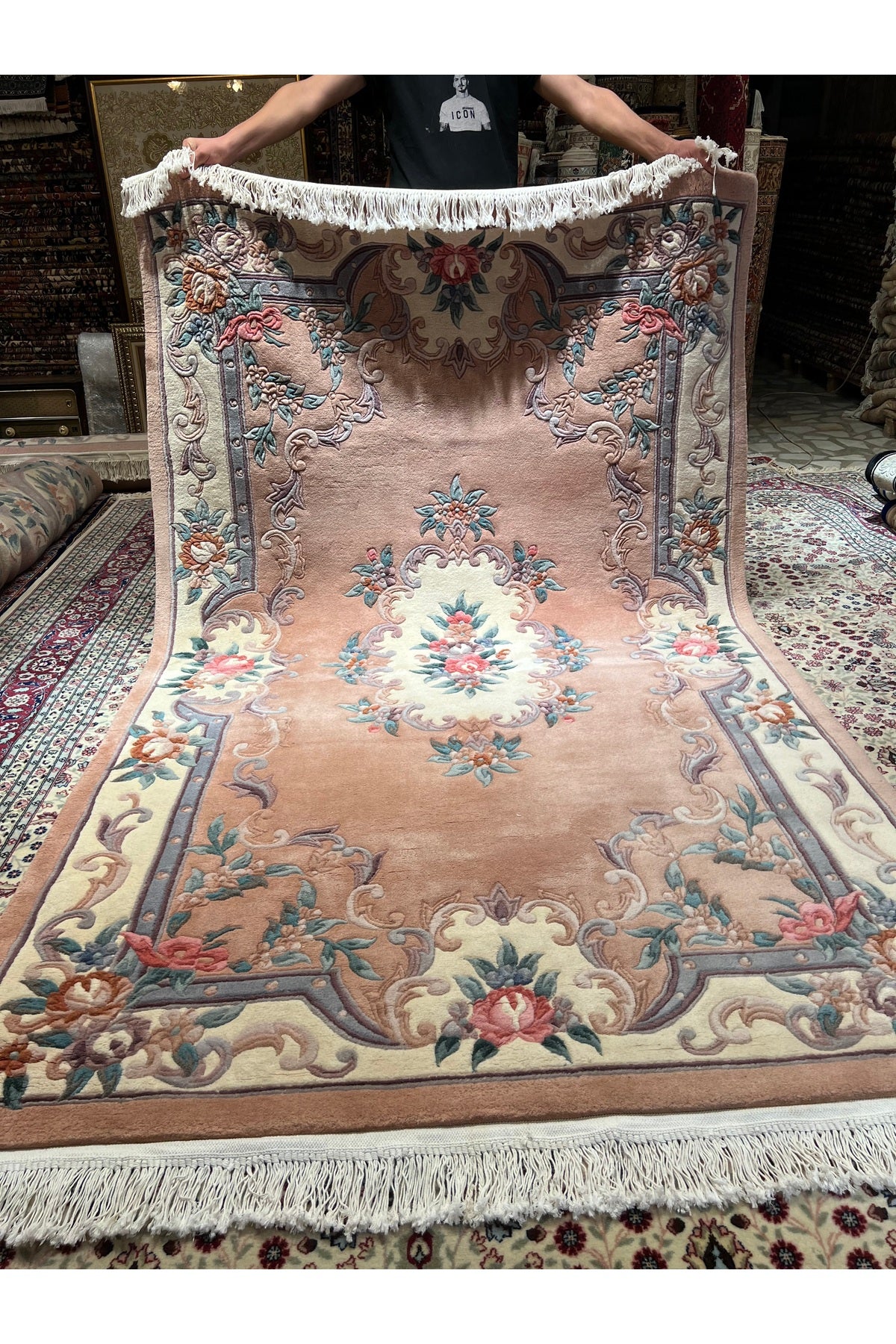 RD RAMAZAN DAG Hand Rug Art Hand-Woven Embossed Chinese Rug Premium Quality Size 250x170