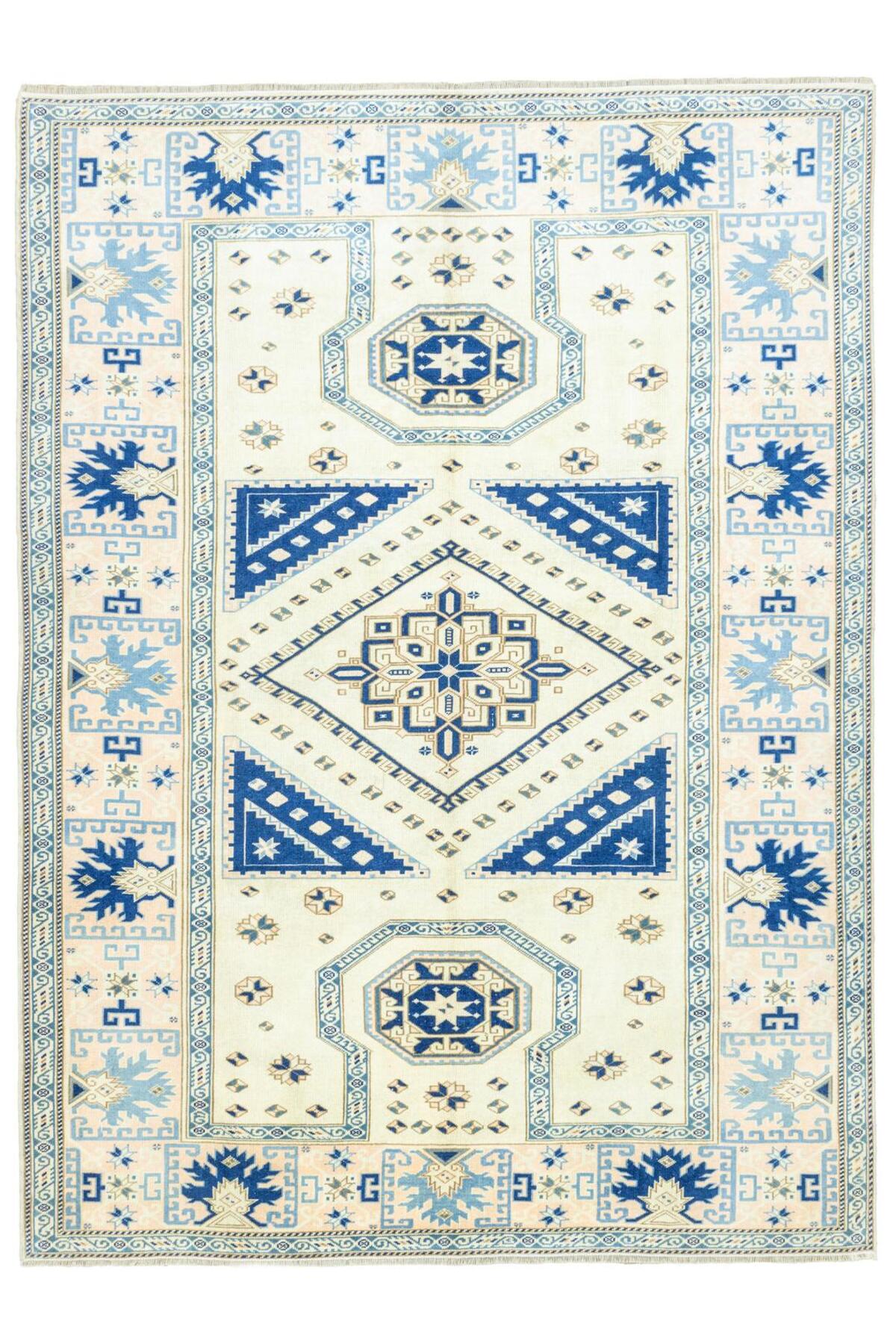 Soho Antiq Helsa Rustik Design Hand-Woven Wool Rug 210x287 cm - MALLTURK