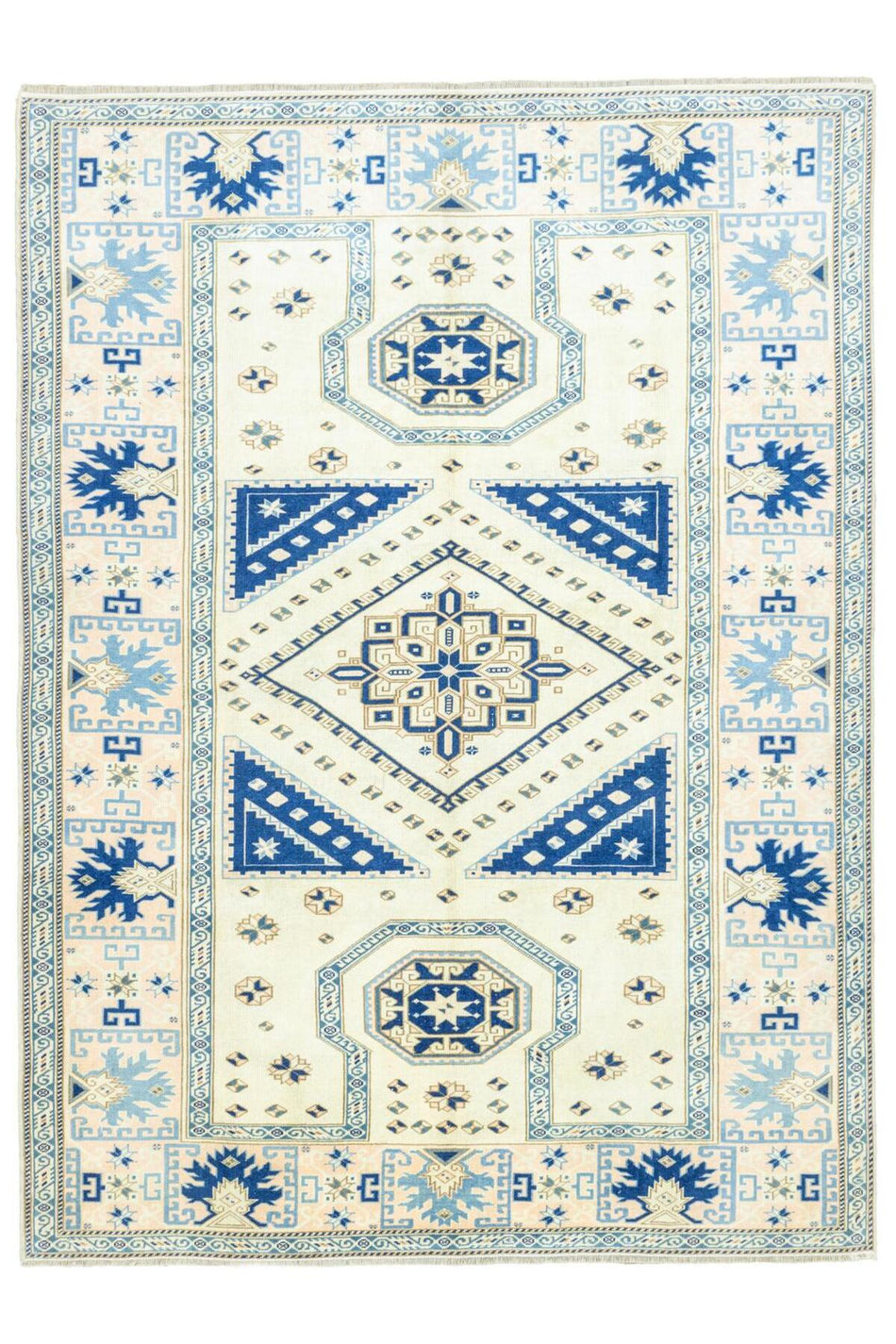 Soho Antiq Helsa Rustik Design Hand-Woven Wool Rug 210x287 cm - MALLTURK