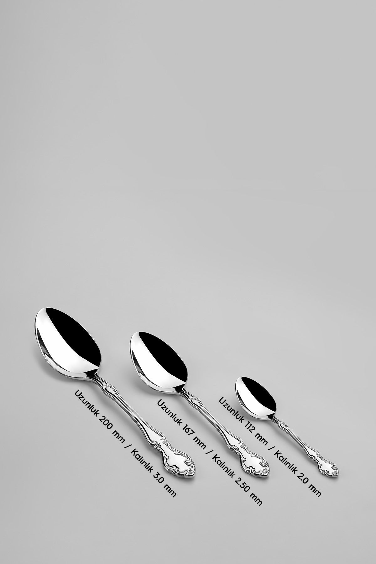 Nehir adriana Plain 6 Place Setting 36 Piece Boxed Flatware Set - MALLTURK