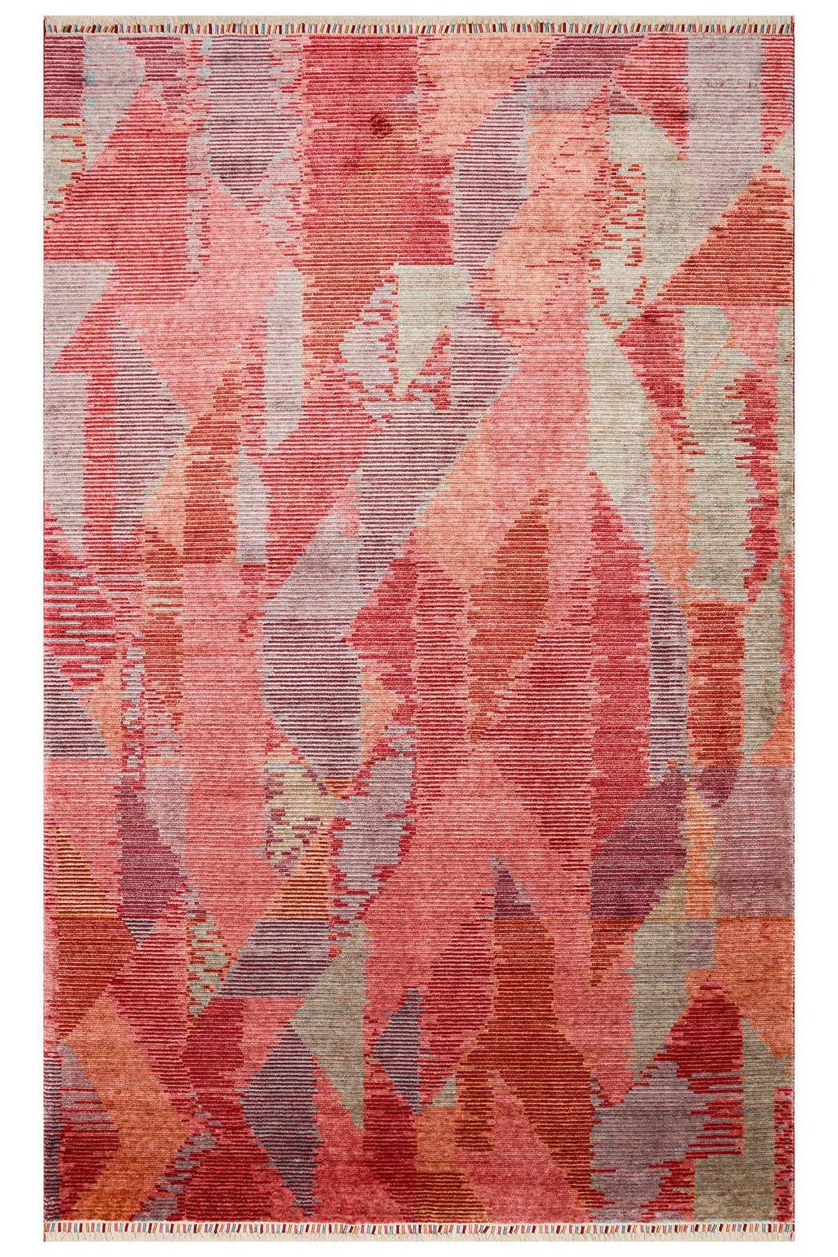Eko Hali Otto Tt02 Multy Special Non-Shedding, Modern Traditional Loom Carpet Produced by Hand on Special Looms. - MALLTURK