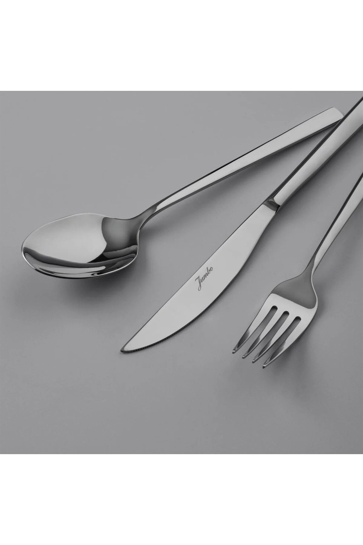 Jumbo 2403 60 Piece 12 Place Setting Flatware Set - MALLTURK