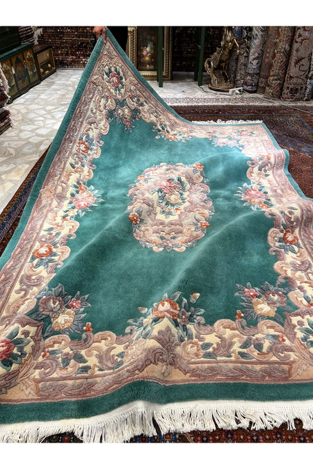 RD RAMAZAN DAG Hand Rug Art Hand-Woven Embossed Chinese Rug Size 245x170..