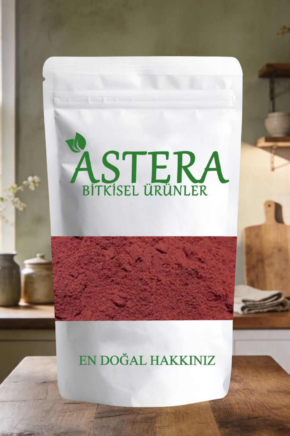 ASTERA, poudre d’hibiscus, 100 g (fraîchement moulue)