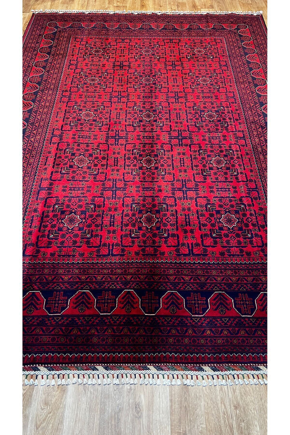 Turkmen Rug Handwoven Afghan Carpet - MALLTURK