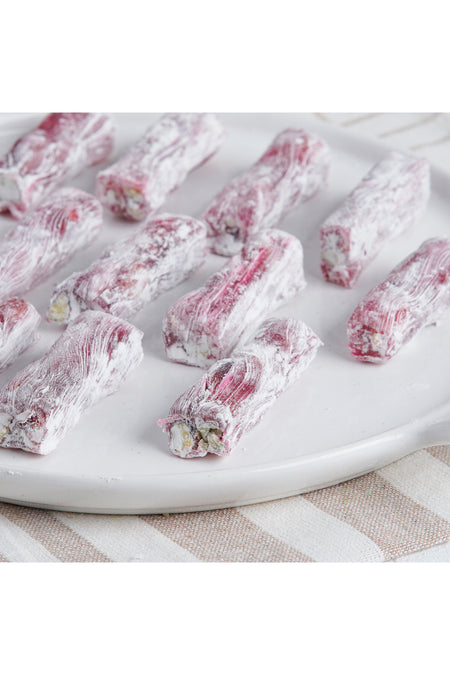 BULUTLAR KURUYEMIS Pistachio Pomegranate Flavored fitil Turkish Delight kg 500 g - MALLTURK