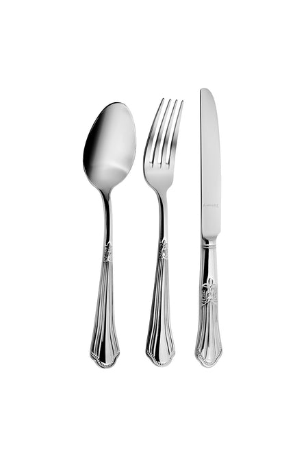 Aryildiz marquise 84 Piece 12 Place Setting Flatware Set - MALLTURK