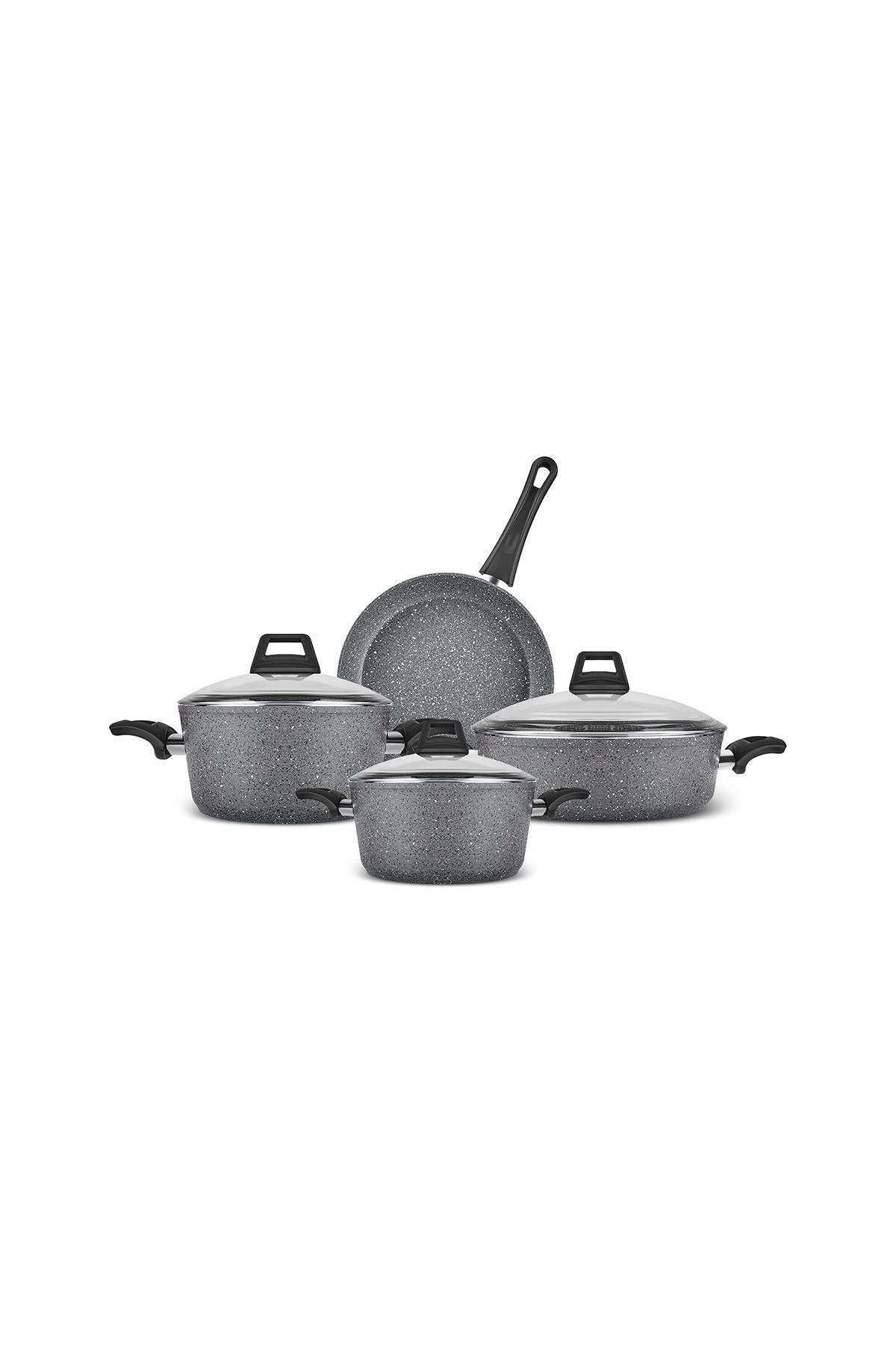 Karaca Biogranit Pars 7 Piece Cookware Set - MALLTURK