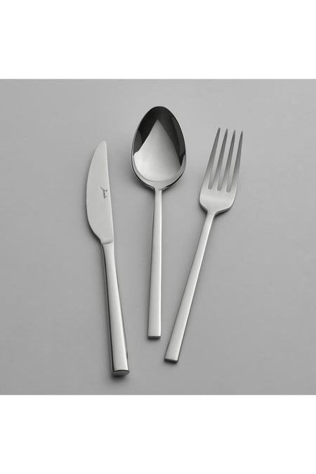 Jumbo 2001 84 Piece 12 Place Setting Steel Flatware Set - MALLTURK