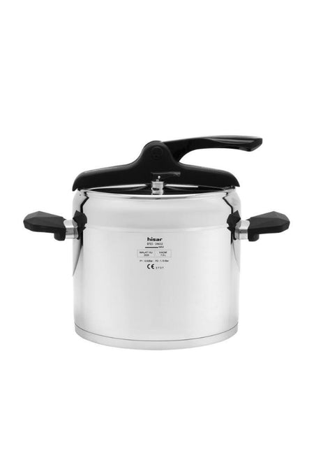 Hisar Efes Pressure Cooker 7 Lt Black - MALLTURK