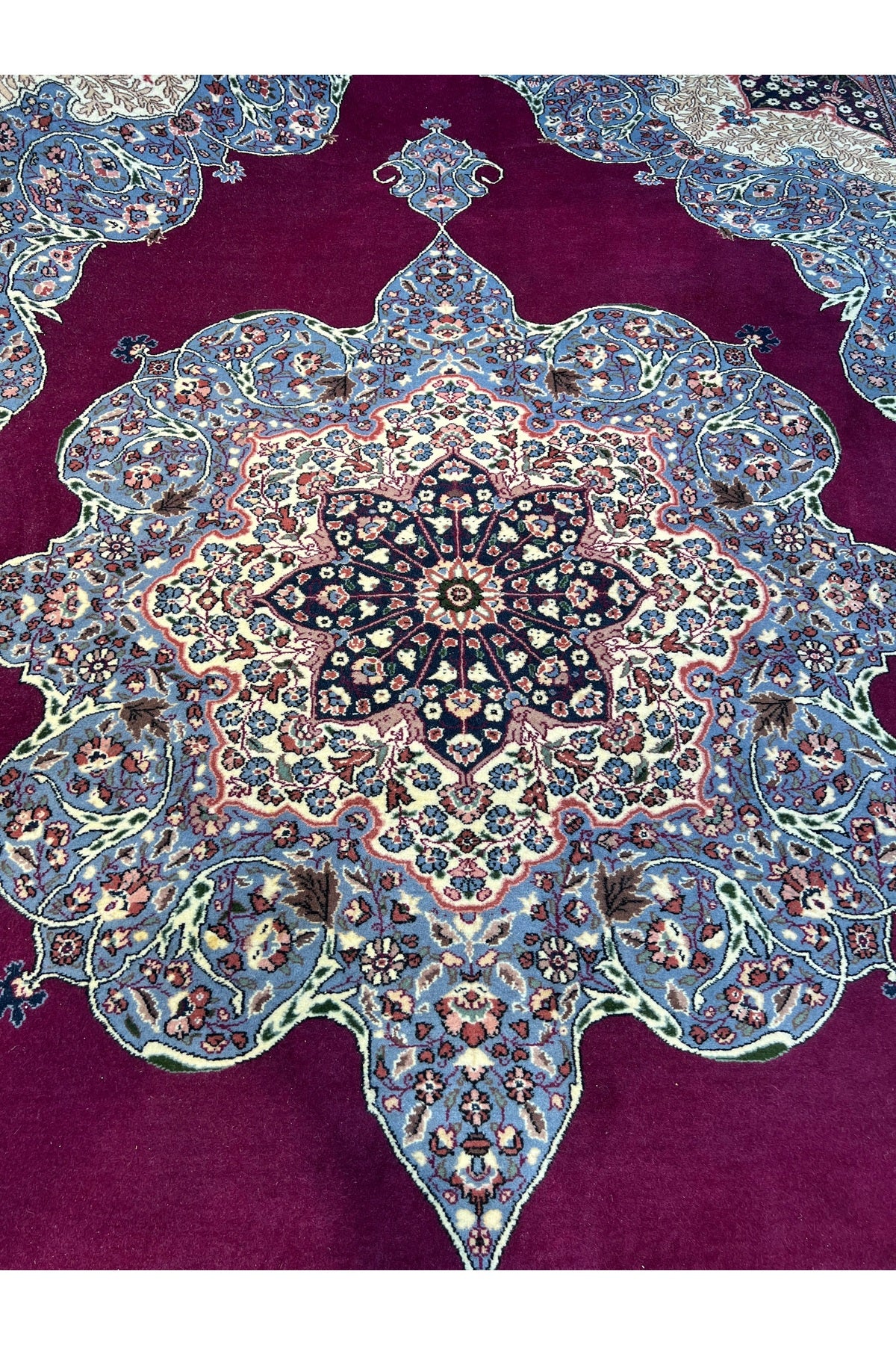 RD RAMAZAN DAG Hand Rug Art Hand-Woven Ladik Konya Kaplan Rug Premium Quality Collector Piece Size 354x252 - MALLTURK
