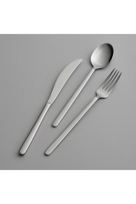 Jumbo 2900 vannes 24 Piece 6 Place Setting tatli Flatware Set - MALLTURK