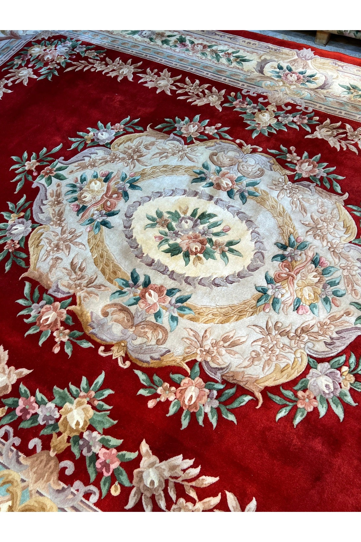 RD RAMAZAN DAG Hand Rug Art Hand-Woven Embossed Chinese Rug Premium Quality Size 425x307 - MALLTURK