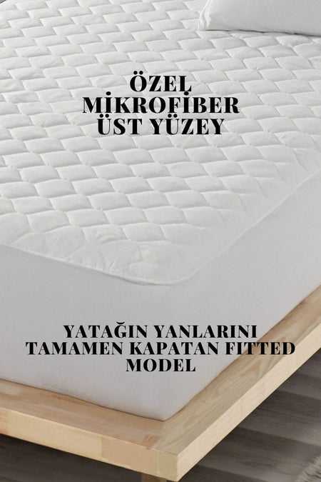 ELY PARKER Waterproof Quilted Fitted Mattress Protector - MALLTURK