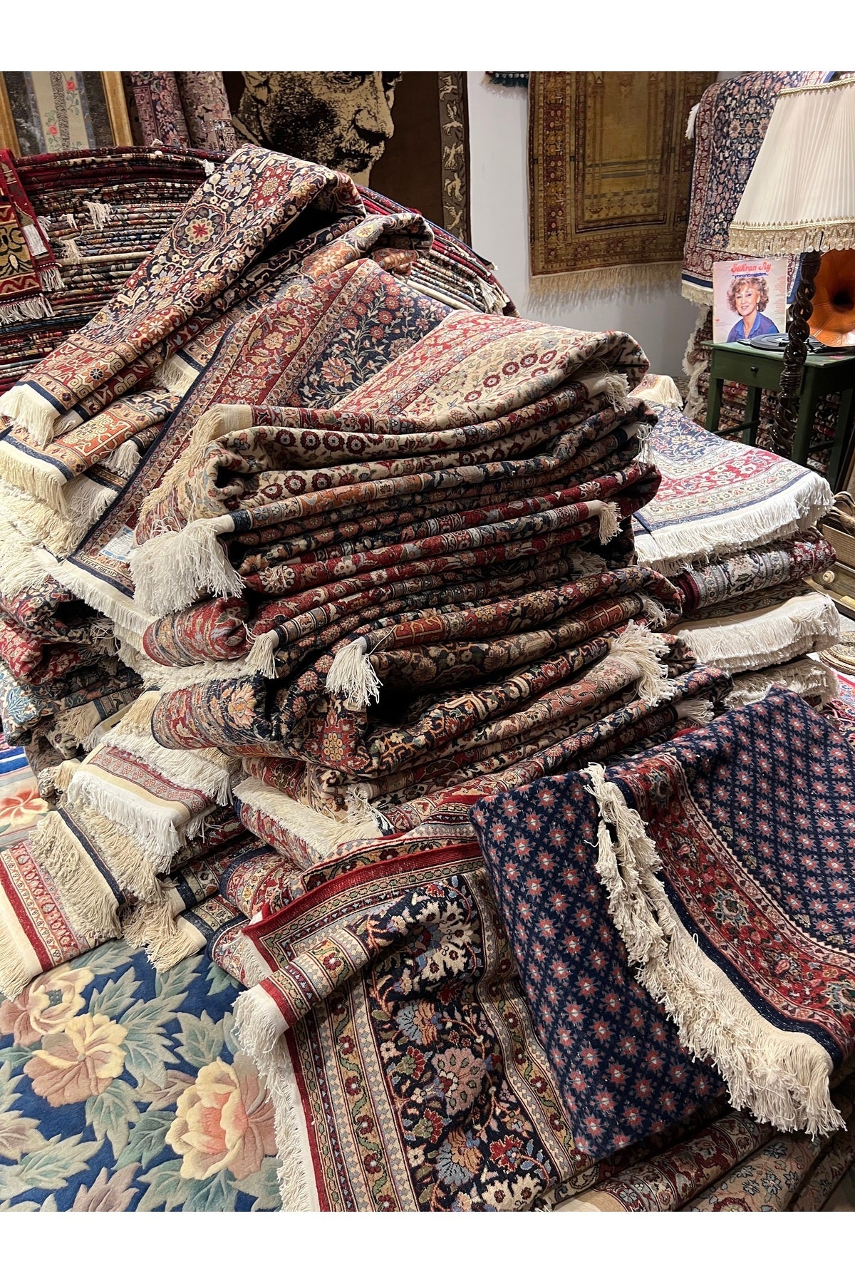 RD RAMAZAN DAG Hand Rug Art Hand-Woven Yerli Hereke Rug Premium Quality Magnificent Eserler - MALLTURK
