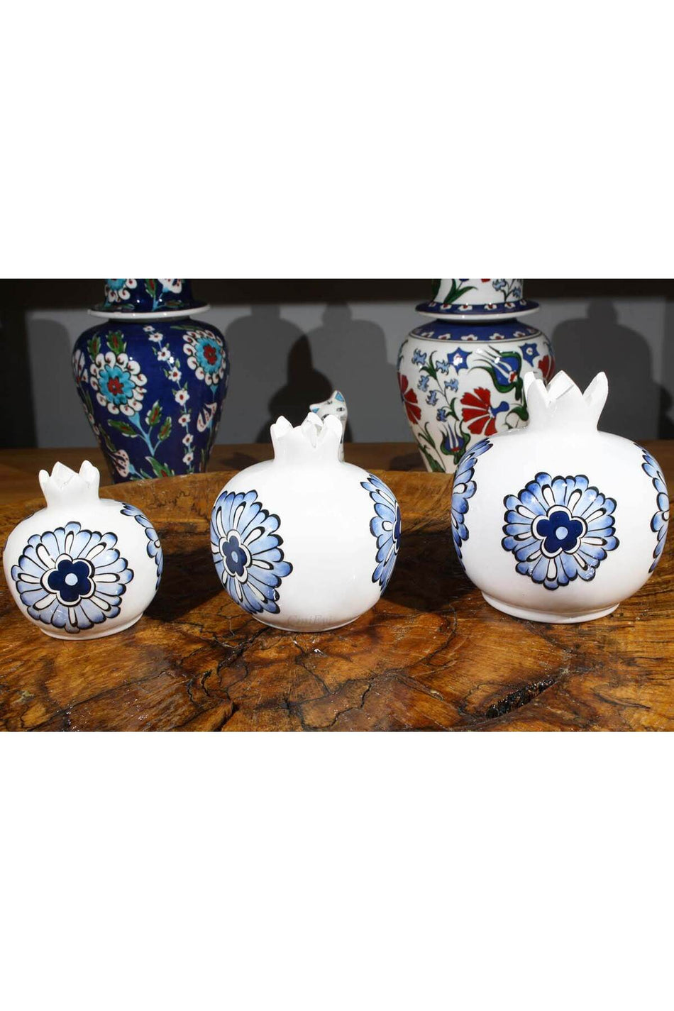 Cini Evi Blue Clover Pomegranate Set - MALLTURK