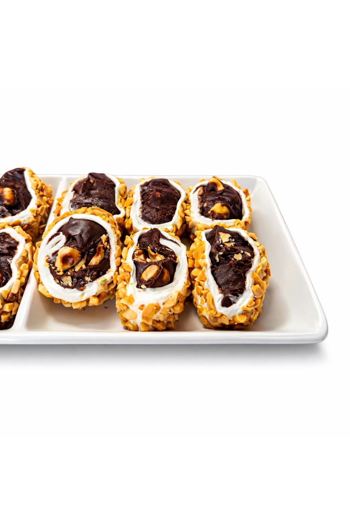 Dadak Turkish Delight and kuruyemis pirinc fistik Coated Chocolate Filled Turkish Delight 500 g - MALLTURK