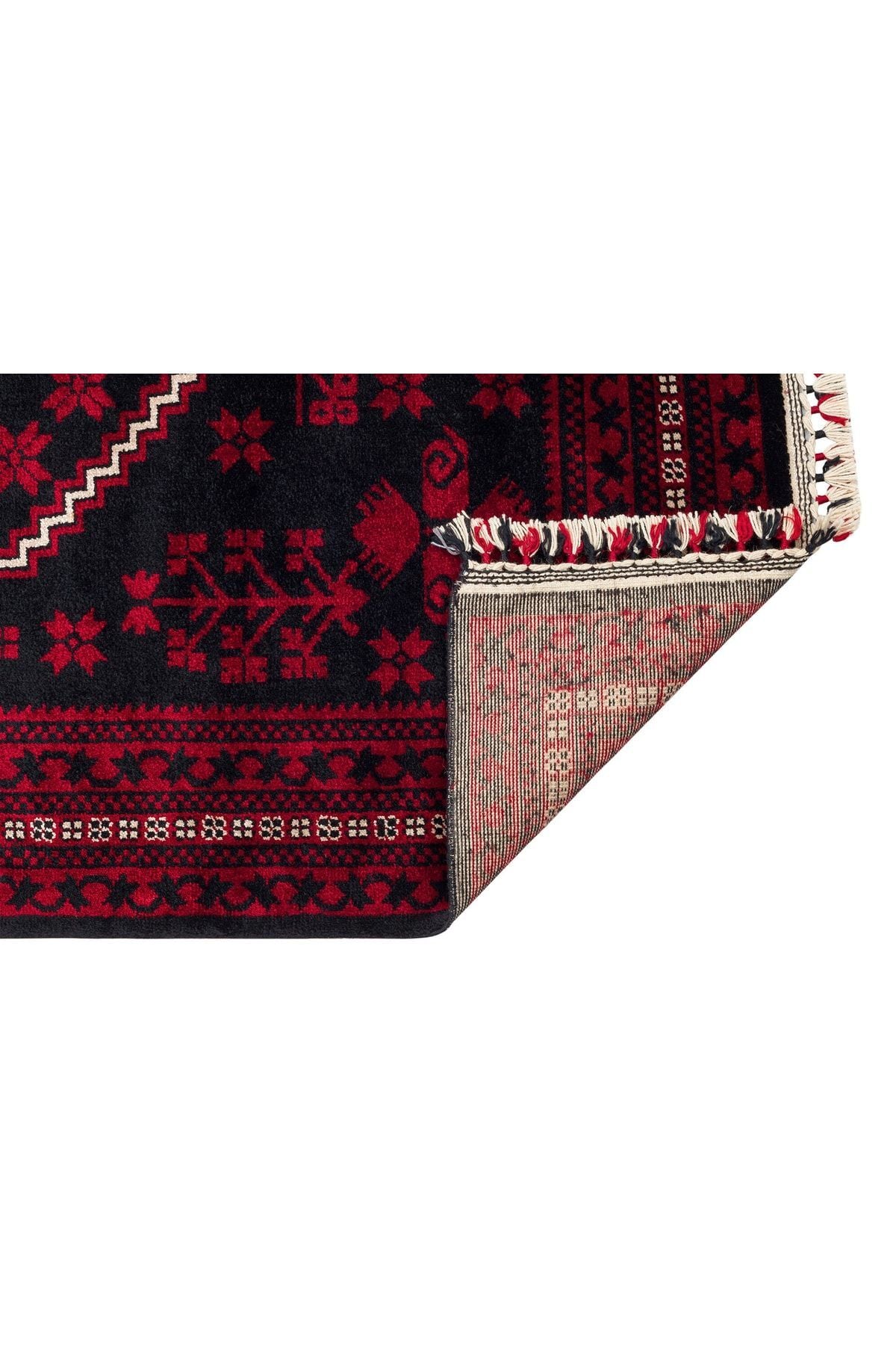 Eko Hali NOSTALGIA 956 Blue is a special loom carpet shaped by the intensive hand labor of women from Usak. - MALLTURK