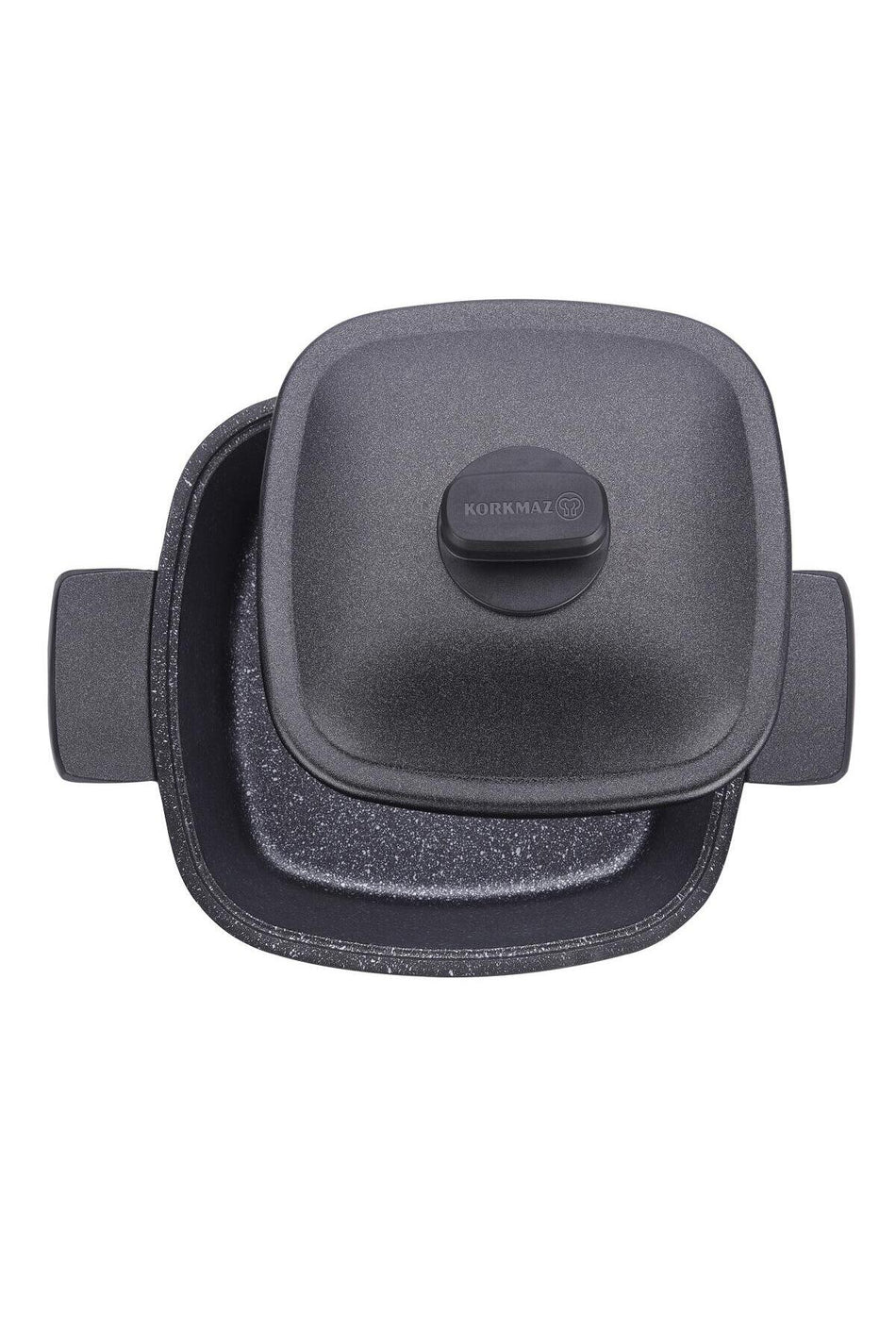 KORKMAZ Casterra Kare Cast Pot 24x24x11,