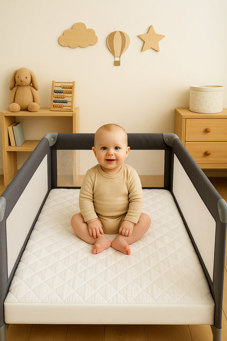 Formeya Waterproof Cotton Quilted Fitted Baby & Kids Mattress Protector - MALLTURK