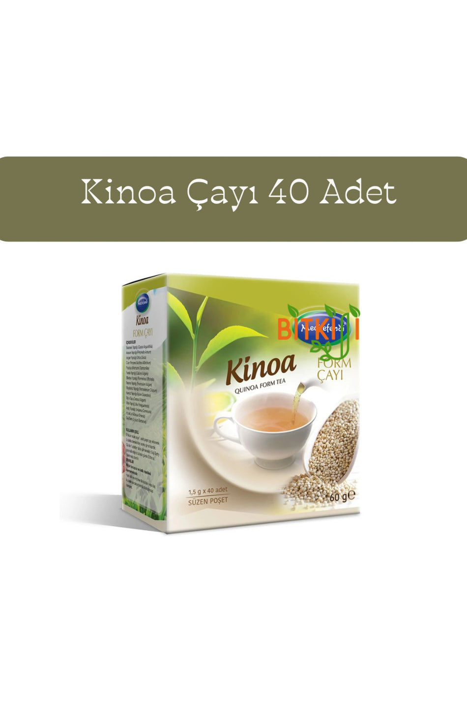 Bitkiji Quinoa Tea 40 Sachets