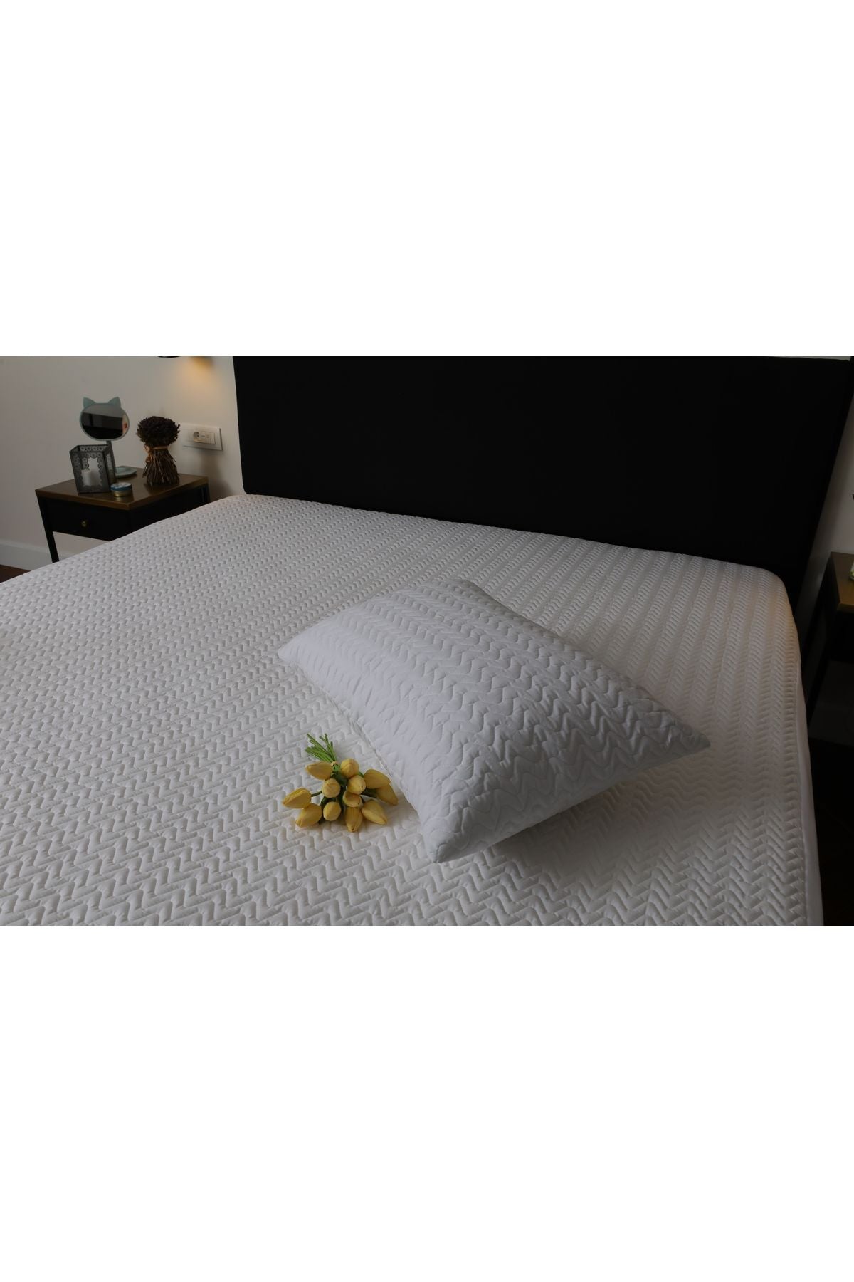 Merya & Elif ADA Waterproof Cotton Quilted Fitted Mattress Protector - MALLTURK