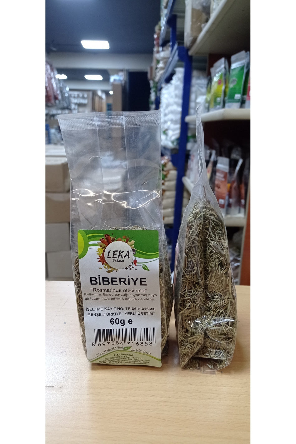 Leka Gewürze Rosmarin 60 g
