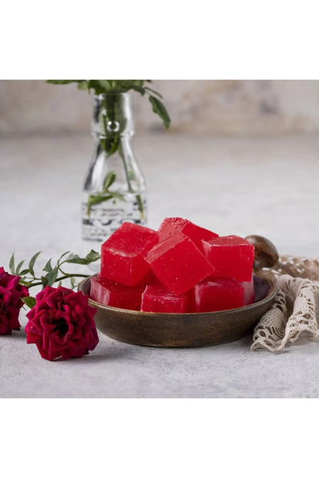 Uzungil 1 kg Rose Flavored Turkish Delight 1 Pieces