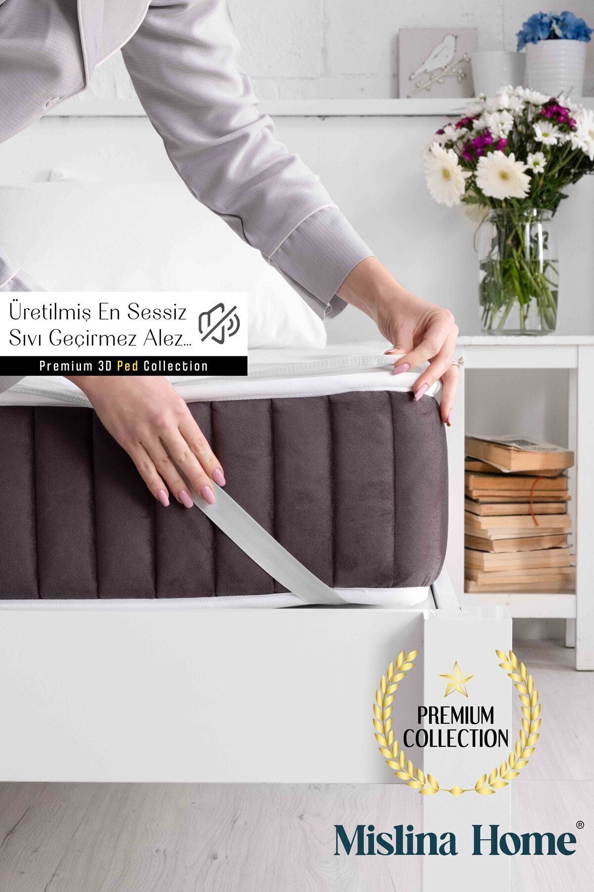 Mislina Home Premium Waterproof Fitted Mattress Protector - MALLTURK