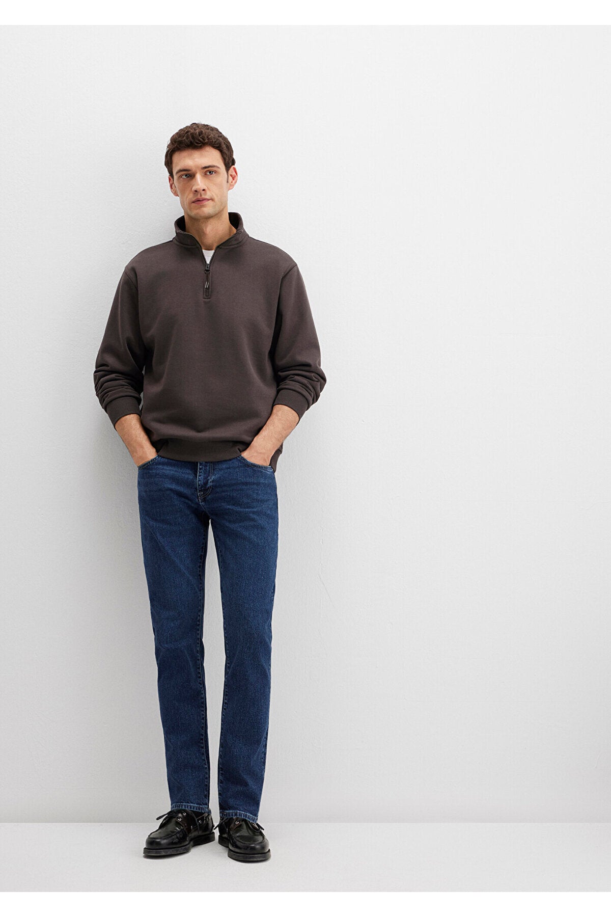 Mavi Milan Street Dark Mavi Denim Jeans 0081088524 - MALLTURK